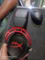 HyperX Cloud Alpha - Gaming Headset, Dual Chamber Drivers, Legendary Comfort, Aluminum Frame, Detachable Microphone, Works on PC, PS4, PS5, Xbox One/ Series X|S, Nintendo Switch and Mobile – Red ( WITHOUT BOX AMERICAN USED ). 