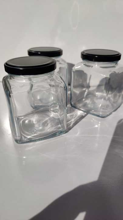 3-pcs-400ml-glass-jar-square-jar-spice-jar-honey-jar-daraz-pk