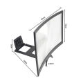 L6 12 inch Curved Phone Screen Amplifier HD 3D Video Mobile Phone Magnifying Glass Stand Bracket Foldable Phone Holder Projector. 