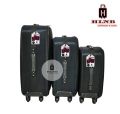 Simple Travel Suitcase Set - Pack of 3 (Without Trolley, Simple Wheels). 