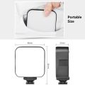 Plokama PK-79 Led Video Light Portable Phone Fill Light Clip COMPUTER MOBILE PHONE LIVE BROADCAST BEAUTIFICATION FILL LIGHT CAMERA PHOTO Accessories: Phone Tripod, Phone Mount, LED Light and Microphone - for YouTube_ Starting Kit or iPhone Vlogging Kit. 