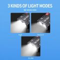 Smiling Shark Flashlight SD-0712 Ultra Bright Rechargeable Type C Emergency Power Bank Flood Light Torch. 