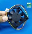 DreamsMart DC 12V Cooling Fan 60x60x25mm 3 Pins Tacho Sensor Wire 6025 Brushless Motor Fan Incubator Peltier CPU Heatsink. 