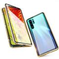 【 Miga Plaza 】 For Huawei P30 Pro Case Double Sided Glass 360 Degree Full Magnetic Cover Front Glass Case For Huawei P30 Pro Magnet Case Curved glass. 