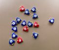 Fashion Hot Heart Pendant Evil Eye Charm For Women For DIY Bracelets Necklaces Jewelry Making Findings. 