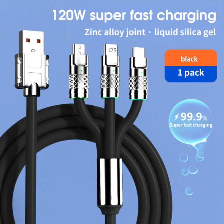 Imported%203%20in%201%20fast%20%20Charging%20Cable%20%206A%20120W%20USB%20For%20Type%20C%20Micro%20USB%20iOS%20Mobile%20-%20Image%202