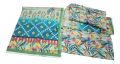Unstitched Khadar 3-Piece Suit for Women – Floral Design Shirt and Trouser with Coordinating Floral Dupatta. 