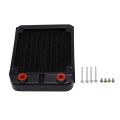 1 Pc 120Mm Aluminum Computer Radiator Water Cooler Cooling For Cpu Gpu Vga Ram Heatsink Exchanger Liquid Cooler. 