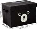 Panda Design Storage Bag Cartoon Printed Folding Storage Bins Quilt Basket Kid Toys Organizer Storage Boxes Cabinet Wardrobe Storage Bags. 
