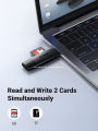 UGREEN 80191 2-IN-1 USB A & USB C Card Reader. 