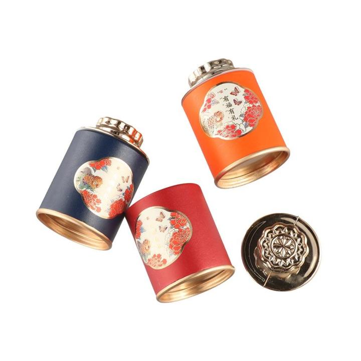 Emty Tea Box 2024 Dragon Paper Empty Tea Tin Can Mini Small Tea Packaging Box ...