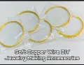 10 Yard Golden Soft Copper Wire for DIY Jewelry Making. • Perfect for Handmade Wire Jewelry Crafts. • Made of Brass Metal Wire. • Ideal for Women interested in Beads & Jewelry Making. • A must-have Jewelry Tool & Equipment.. 