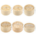 Bamboo Steamer Multi-function Healthy Cooking Bamboo Steamer Basket. 