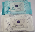 Soft-Creme Cotton Baby Wipes (2 Packs) (70 Wet Sheets Each). 