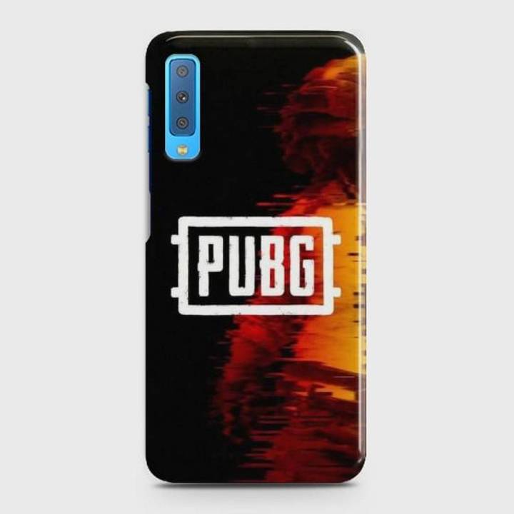 Samsung A7 2018 Cover - SkinLee HQ Hard Case - PUBG Multicolor - SKINLEE-517-1-358-220