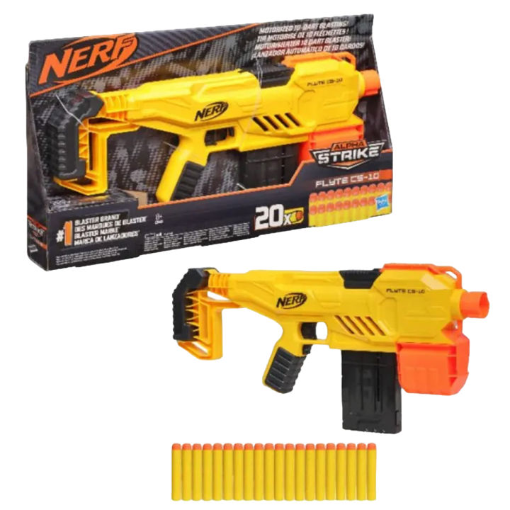 Nerf Alpha Strike Flyte CS 10 Blaster