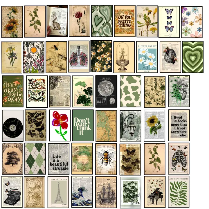 Aesthetic%20Wall%20Collage%20Kit,%20Set%20of%2050%20Modern%204x6%20inch%20Posters%20for%20Room%20Decor%20-%20Image%206