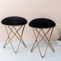 Low Makeup Stool With Fabric Cushion Home Furniture Shoe Changing Stool For Living Room Bedroom-Gadget Shop Lahore. 