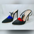 40 size heel pointed court shoes backless. 
