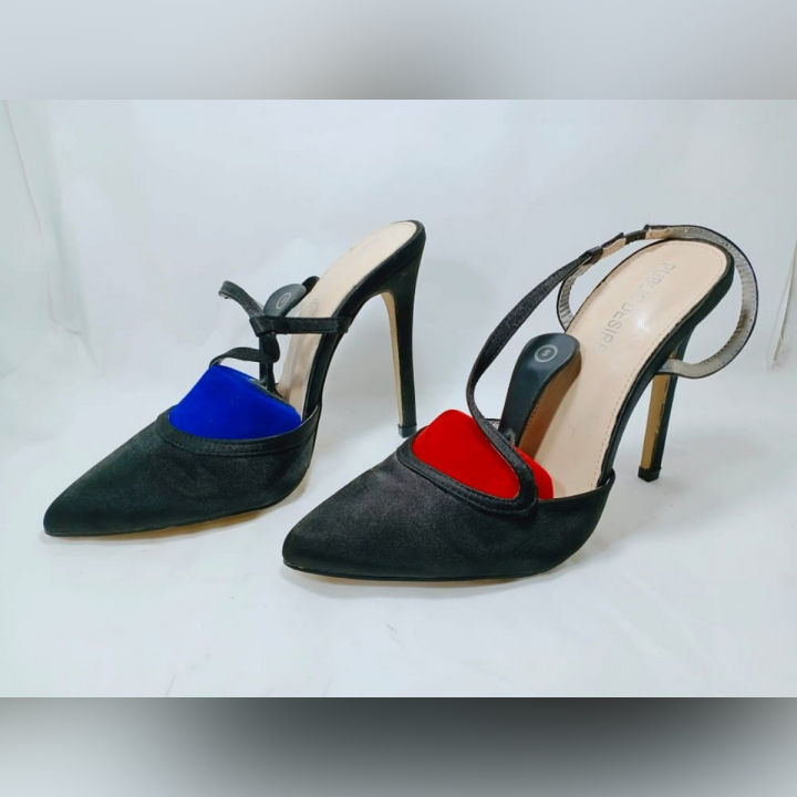 40 size heel pointed court shoes backless