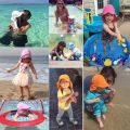 SPF 50+ Baby Sun Hat Adjustable Summer Baby Cap for Boys Travel Beach Baby Girl Hat Kids Infant Accessories Children Hats S/L. 