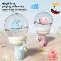 Water Light Cartoon Spray Machine Bath Splashing Toys for Boys Kids Summer Outdoor Swimming Party Toy Children's Day Gifts. 