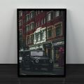 G-wagon in London wall Frame , wall decoration photo frame and wall hanging home decor. 