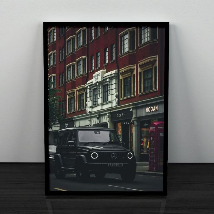 G-wagon%20in%20London%20wall%20Frame%20,%20wall%20decoration%20photo%20frame%20and%20wall%20hanging%20home%20decor%20-%20Image%202