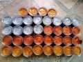 Edge Paint White - Metallic Waterproof Permanent Edge Paint - Metallic High Pigmented Edge Paints - Epoxy Resin Supplies Craft. 