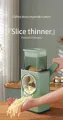 3 in 1 Vegetable Cutter Machine,Multifunctional Kitchen Gadgets Cutting Machine,Kitchen Food chopper Machine onion chopper Hand Pull Speedy Chopper Turbo Cutter Nicer Dicer Plus Garlic Press Multifunctional High Quality ABS Vegetable & Fruit Slicer - Prec. 