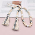 Wooden Beads String Lightweight Fine Workmanship Wooden Beads String. 