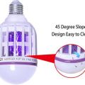 Bug Zapper Light Bulbs, 2 in 1 Mosquito killer Light Bulb, Insects, Pests Control Light Bulb UV LED for Patio and Indoor. 