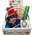 Happy new year gift basket 2024 for women , girls - NewYear's gifts  for corporate employees ,workers ,staff. 