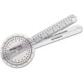 Goniometer 8 Inch Physiotherapy & Occupational Therapy Tool for Measuring Joint Range of Motion - 360 Degree Universal. 