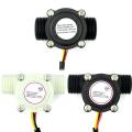 12V Water Flow Sensor DC 5-18V Flowmeter Hall Flow Water Control Liquid Flow Sensor Switch 1-30L/min 2.0MPa YF-S201 FS300A. 