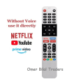 Ecostar Smart Android LED TV Remote Without Voice Cammands with NetFlex & Youtub & Prime Video & Google play Button. 