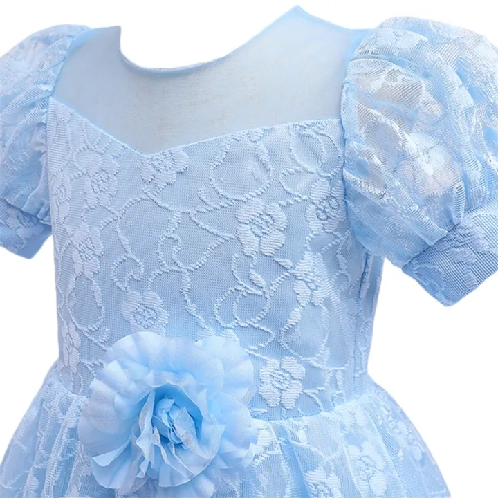 Toddler%20Girls%20Lace%20Princess%20Dress,%20Sleeveless%20Round%20Neck%203D%20Flower%20Formal%20Dress%20Party%20Gown%20-%20Image%2010
