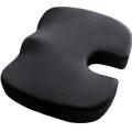 Foam Orthopedic Wedge Seat Cushion, Non-Slip Coccyx Pad, Pain Relief - for Car Computer Desk Chairs and Traveling. 