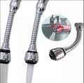 Turbo Flex 360 Stainless Steel Flexible Faucet Sprayer Sink Faucet Sprayer Jet Water Saver Water Tap Filter Extender. 