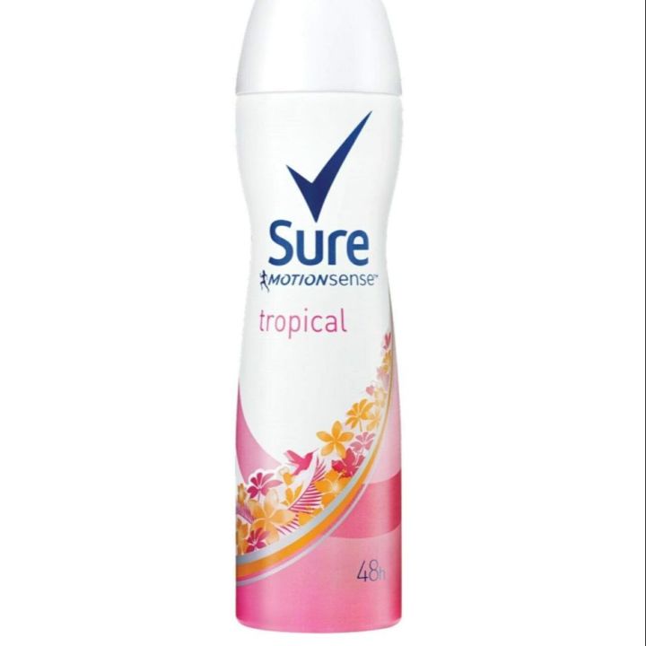 Sure Women Motion Sense Antiperspirant Deodorant, Tropical |