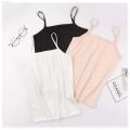 Pack Of 2 - Slim Lady Sleeveless Camisole Top(22lenght, chest 26 to32). 