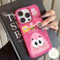 Trendy Cute Cartoon Spongebob Patrick Star Couple Soft Cover Compatible for IPhone 15 11 16 13 14 12 Pro Max X 15 16 14 Plus XR XS Max Luxury Skin Feel Leather Texture Case. 