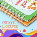 Magic Water Coloring Books, Water Drawing Doodle Book for Children 8 Pages with 2 Magic Pens, Learning Toys for 2 3+ Year Old Boys Girls, Painting Board for Children, Drawing Gifts for Kids. 