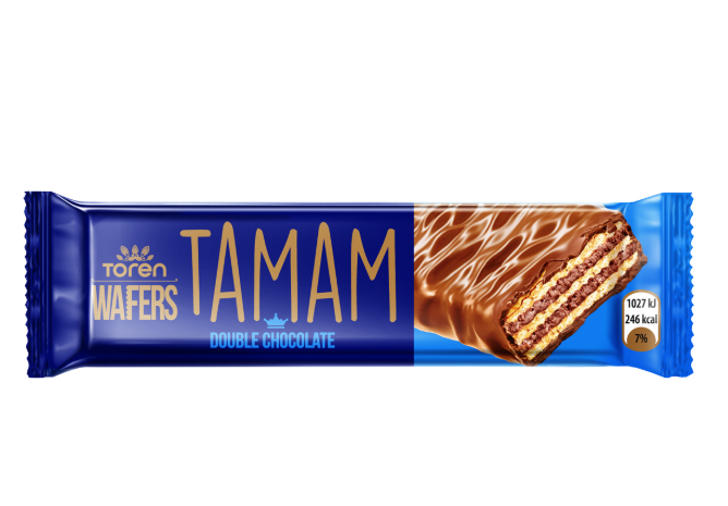 Toren Wafer Bar Double Chocolate – 42g | Crunchy & Creamy Delight ...