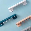 Wall-Mounted Storage Knife Rack - Punch Free Kitchen Accessories, Utensils Organizer with Multiple Knife Slots and Hooks - Space-Saving and Versatile Tool Storage Rack. 