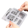 Pack of 10 Drain Guard Mesh for kitchen sinks, bathroom drains, and shower stalls. 