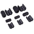 20 Pieces Clip-on Ferrite Ring Core RFI EMI Noise Suppressor Cable Clip for 3mm/ 5mm/ 7mm/ 9mm/ 13mm Diameter Cable, Black. 