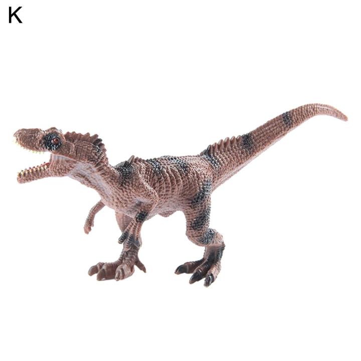 Dinosaur Statue Highly Simulated Multicolor Jurassic Dinosaur Sculpture Desktop Decor