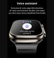 X8 Ultra Smart Watch 49 mm - Ocean Straps - Space Gold Dail - Full Screen HD Display - Bluetooth Calling - Latest Model - All Sports Mode. 