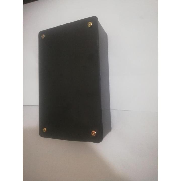 Plastic enclosure box for electronic circuit board - size (L X W): 6" X 4" inch (inner Dia) - Depth: 2" inch